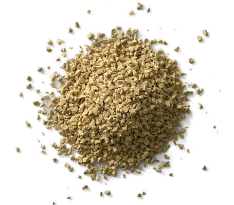Crema di gomma impermeabile, pratici pellet di gomma per la zona giochi.