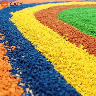 Granuli di gomma EPDM colorati per parchi giochi/corsa/jogging
