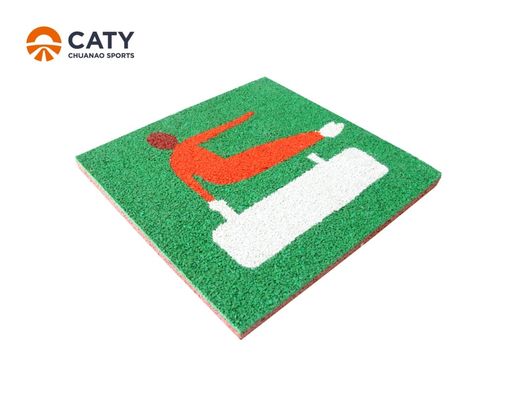 EPDM pratico pavimento per parco giochi, 1,2 g / cm3 tappetini di gomma esterna per l' area di gioco