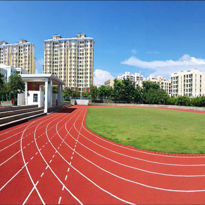 IAAF certificata pista da corsa da 13 mm per pavimenti sportivi per stadi scolastici