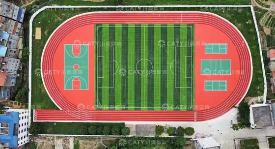 Sistema Sandwich per atleti Pista di corsa di gomma Assorbimento degli urti Superficie EPDM
