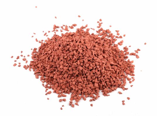 Granuli di gomma EPDM colorati Assorbimento di urti Fraglie di gomma per pista da corsa