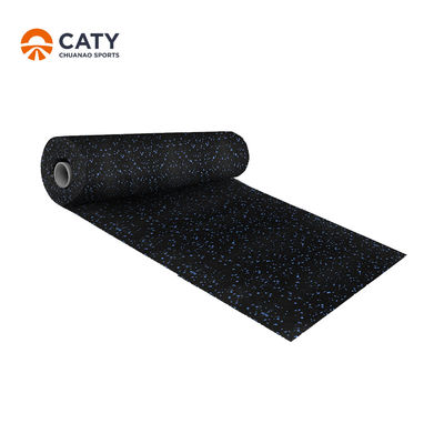 Riciclato Nero basso densità base di erba morbido per rotoli Fitness Rubber Flooring Roll 3-12mm di spessore per interni