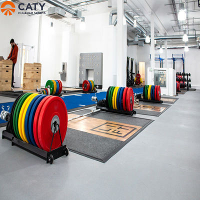 Durabile Confortevole 20mm Spessore Fitness Pavimento di gomma Gym Mat di gomma