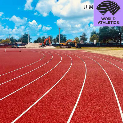 Pavimenti in gomma EPDM ad assorbimento di urti approvati dalla IAAF per pista da corsa per uso professionale e ricreativo