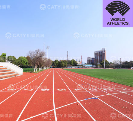 EPDM materiale di pista sintetica per campi di atletica da parte di un appaltatore di pista di atletica con certificato IAAF