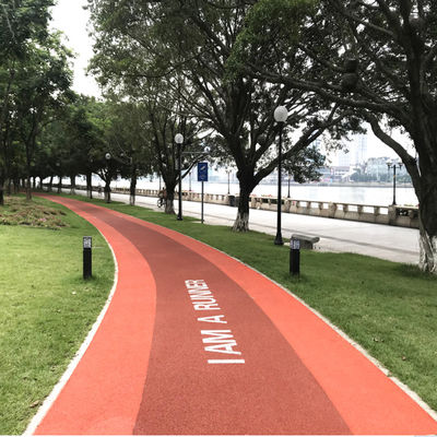 Percorsi ricreativi multiuso EPDM con sicurezza migliorata per piste da jogging, piste ciclabili e sedie a rotelle