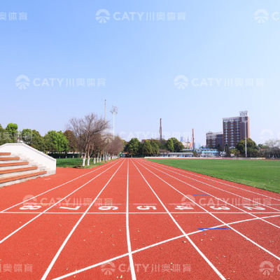 Facile installazione pista di corsa in gomma sintetica pista di atletica materiale di pista EPDM pavimenti in gomma
