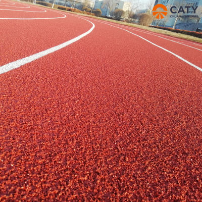 Granuli di gomma EPDM insonorizzato per pista da corsa sportiva anti-UV Cina Fabbrica di installazione di pista da corsa