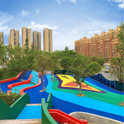 SGS certificato Non tossico Parco giochi pavimenti di sicurezza EPDM pavimenti sportivi colorati EPDM pavimenti granuli