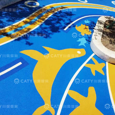 Materiali per pavimenti per parchi giochi Granuli EPDM