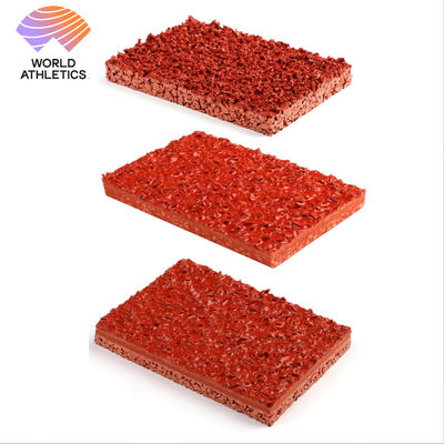 Colore EPDM Granule Running Track con design estetico personalizzabile