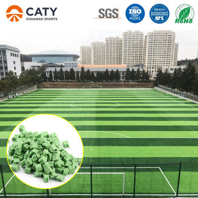 Granuli di riempimento di erba da calcio resistente agli UV EPDM Riempimento di erba artificiale di erba sintetica