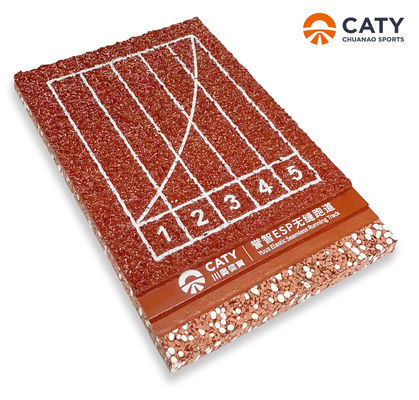 Nuova pista di corsa senza saldature - durevole e a bassa manutenzione per gli stadi sportivi