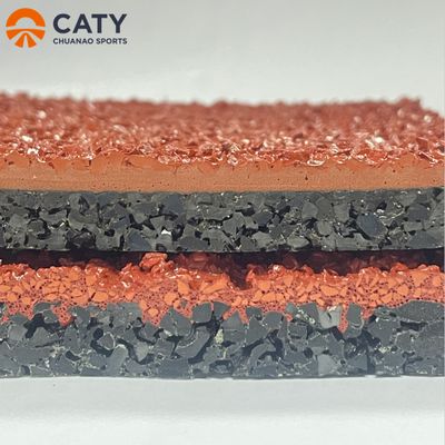 Granuli SBR eccezionali, convenienti e durevoli, per il tampone di scossa e lo strato elastico dei binari