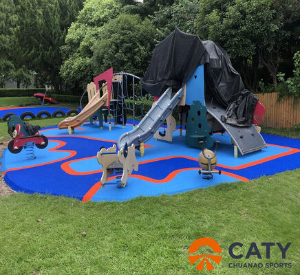 Granuli ECO-EPDM certificati 100% ROHS, shock-absorbing con parco giochi di sicurezza antidispente