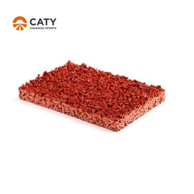 10mm Quick-Drain Permeable Running Track with Recyclable Granules for Rainy Climate Sports Fields