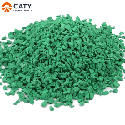 Granuli di riempimento di gomma certificati ECO.