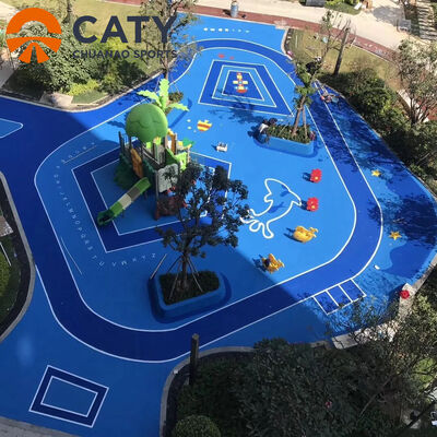 Granuli di gomma EPDM per pavimentazioni sportive e superfici di sicurezza, Qualità stabile per progetti europei