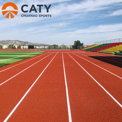 Soluzione per pista economica del sistema a sandwich per piste di atletica scolastiche e impianti sportivi