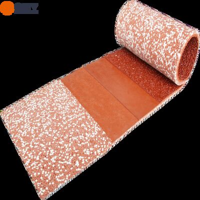 Pista di corsa semi-prefabbricata, certificata IAAF per un' installazione professionale rapida.