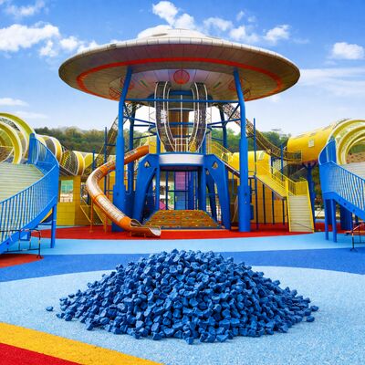 Superficie per parchi giochi in gomma EPDM Granuli di gomma SBR per pavimentazioni di sicurezza per parchi giochi Pavimento in gomma per parchi giochi