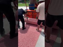 Video di installazione pista di atletica semi-prefabbricata